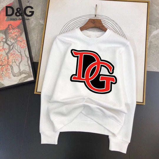 Dolce & Gabbana Logo Sweatshirt – Black or White - Dune Goons