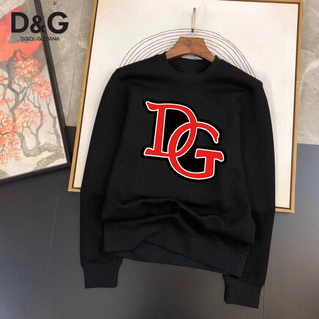 Dolce & Gabbana Logo Sweatshirt – Black or White - Dune Goons