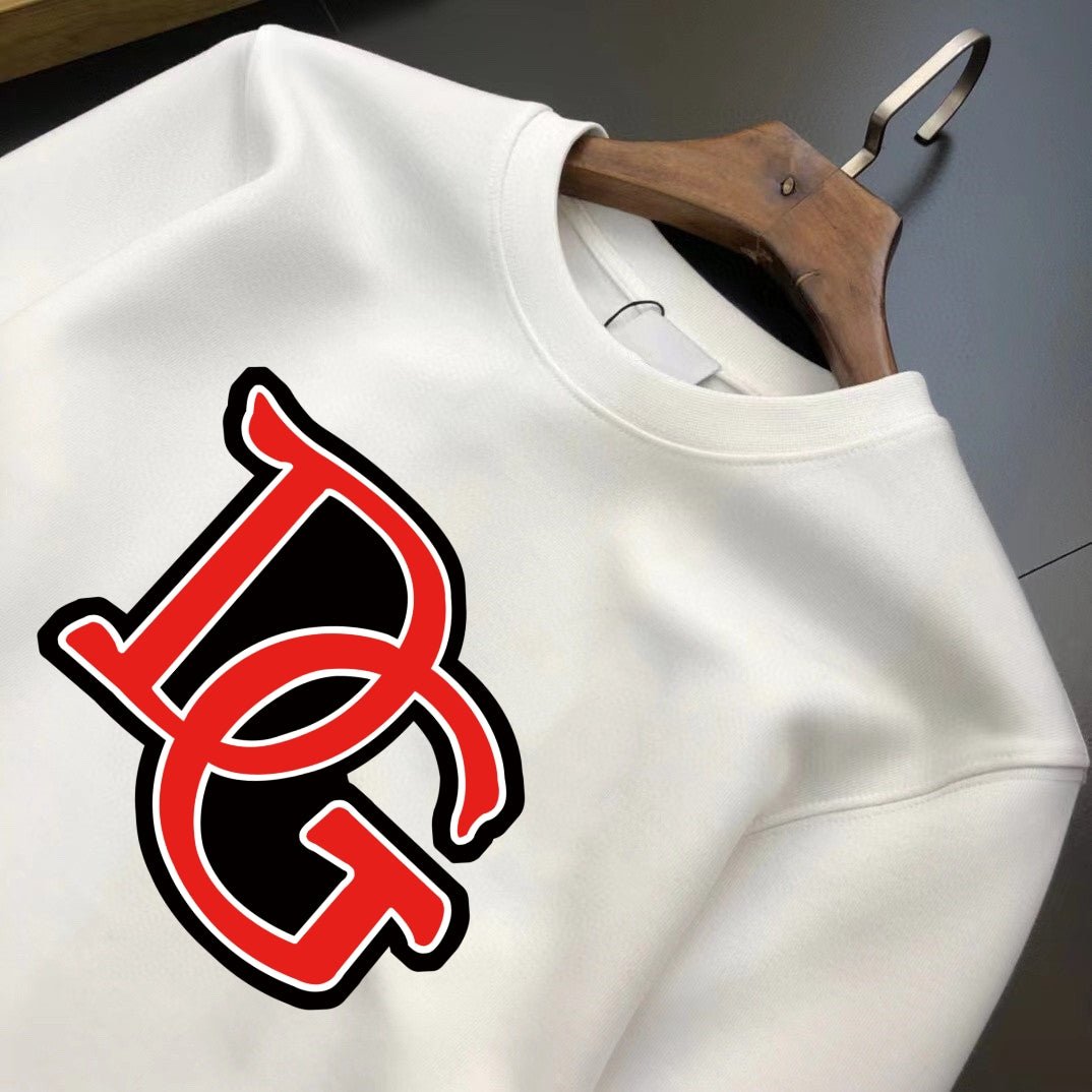 Dolce & Gabbana Logo Sweatshirt – Black or White - Dune Goons