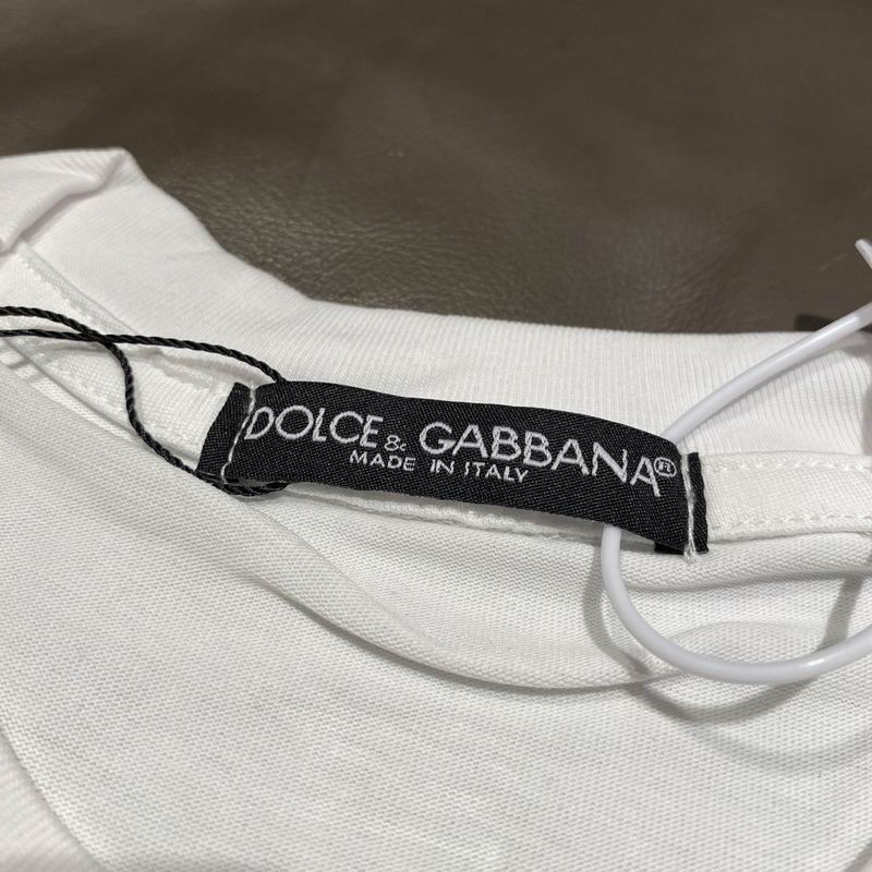 Dolce & Gabbana Logo T-Shirt – Black or White - Dune Goons