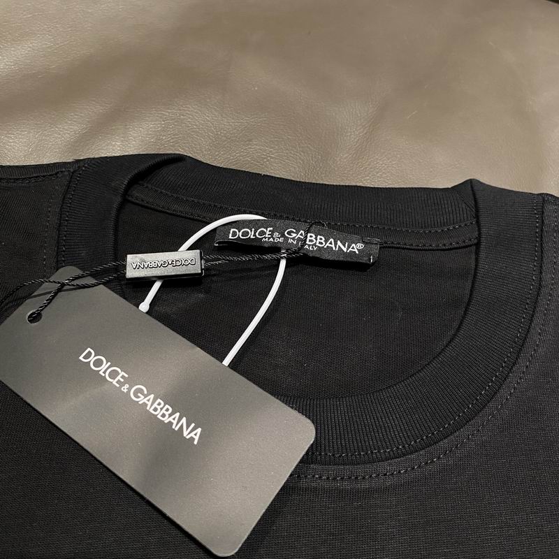 Dolce & Gabbana Logo T-Shirt – Black or White - Dune Goons
