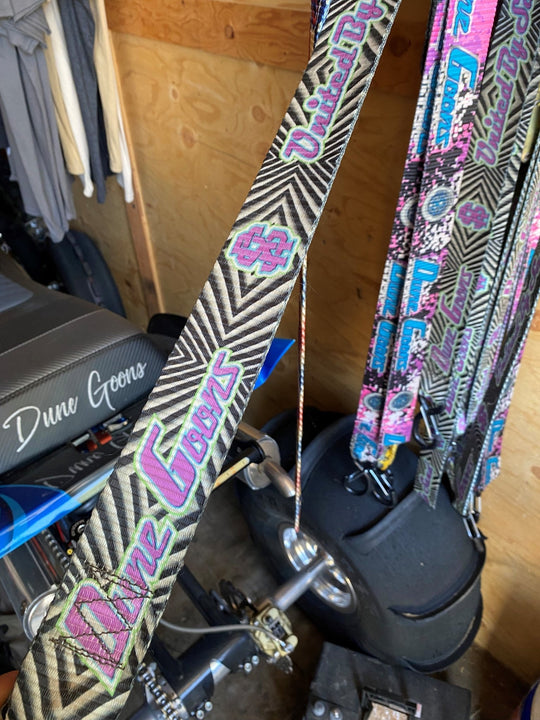 Dune Goons 2" Ratchet Straps with Soft Ties – 2500 lb. - Dune Goons