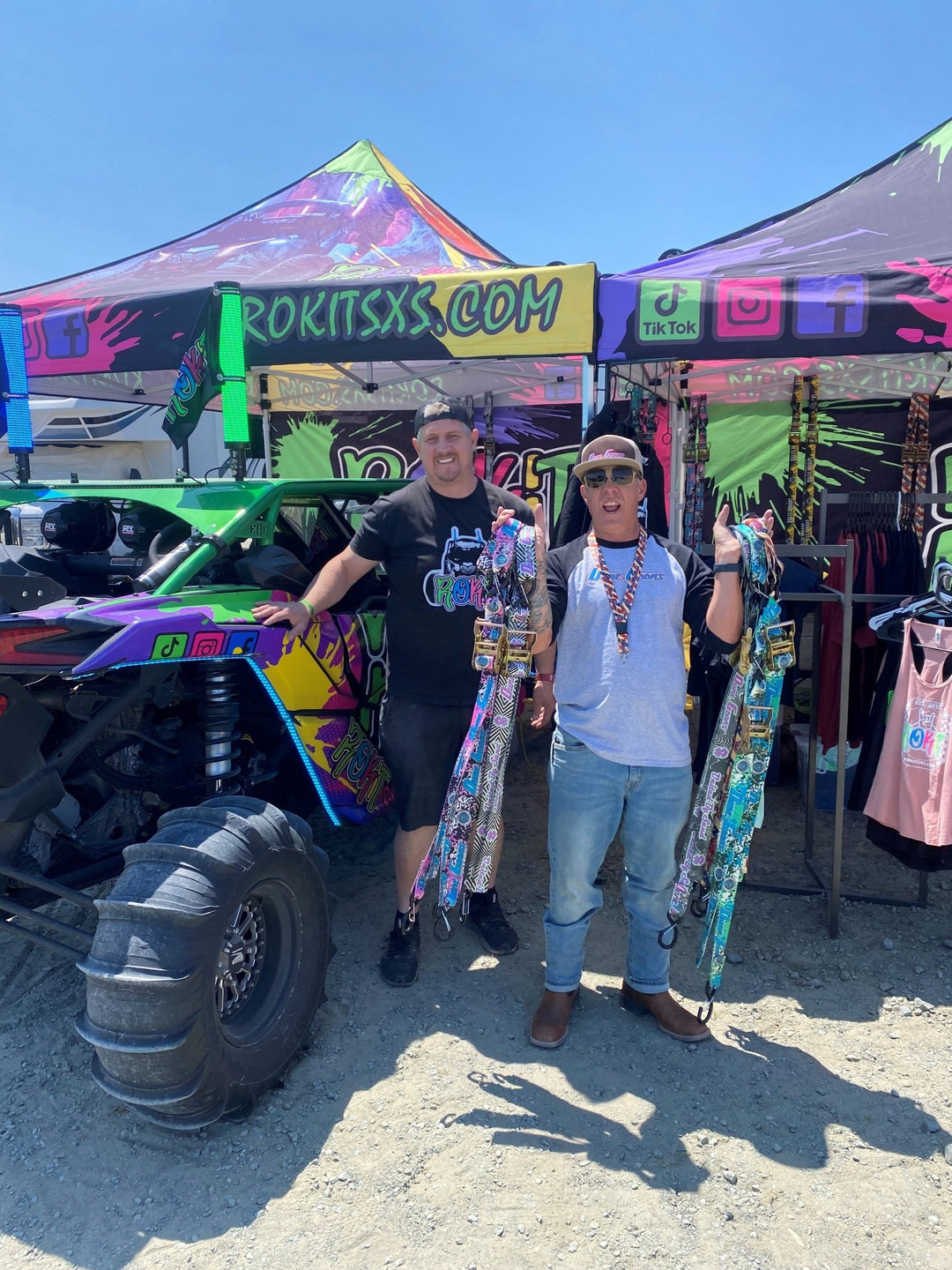 Dune Goons 2" Ratchet Straps with Soft Ties – 2500 lb. - Dune Goons