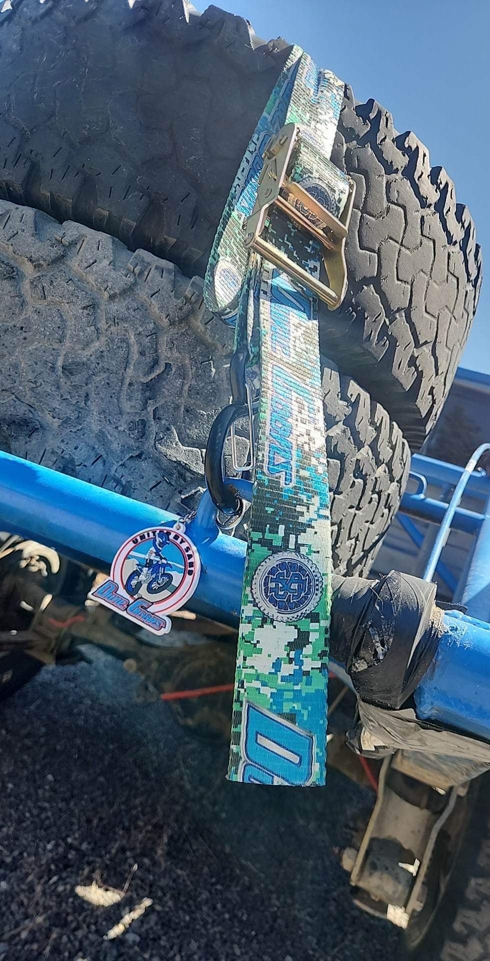 Dune Goons 2" Ratchet Straps with Soft Ties – 2500 lb. - Dune Goons