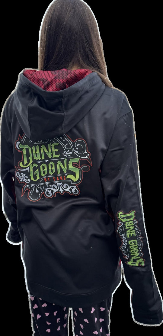 Dune Goons Sport - Wick Hoodie – Black/Red Pullover - Dune Goons