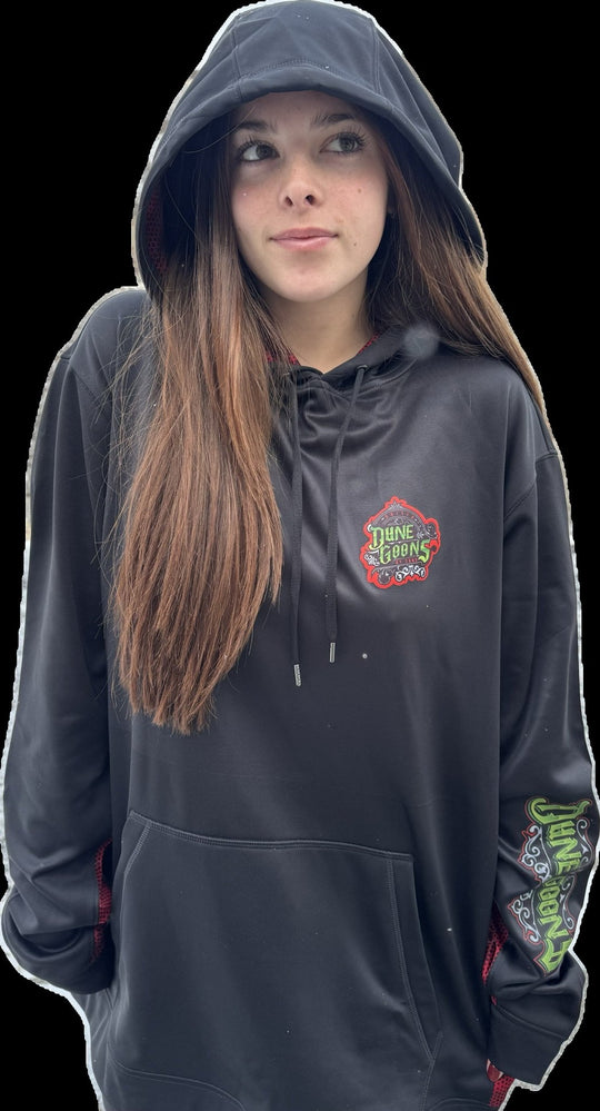 Dune Goons Sport - Wick Hoodie – Black/Red Pullover - Dune Goons