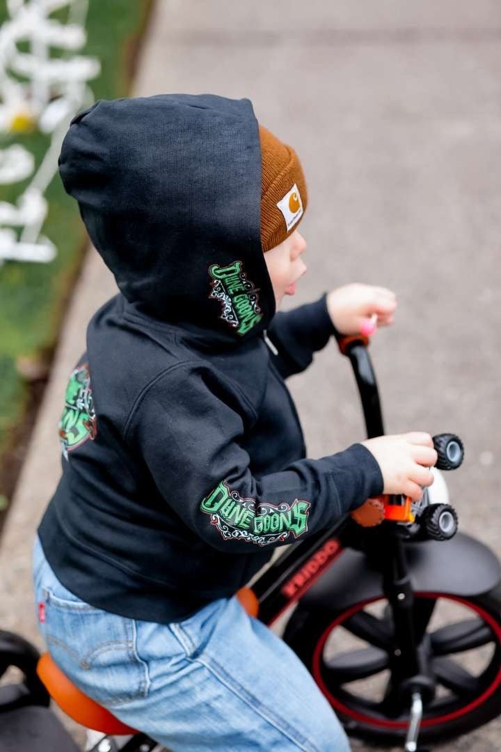 Dune Goons Toddler Full - Zip Hoodie – Soft Cotton/Poly Fleece - Dune Goons
