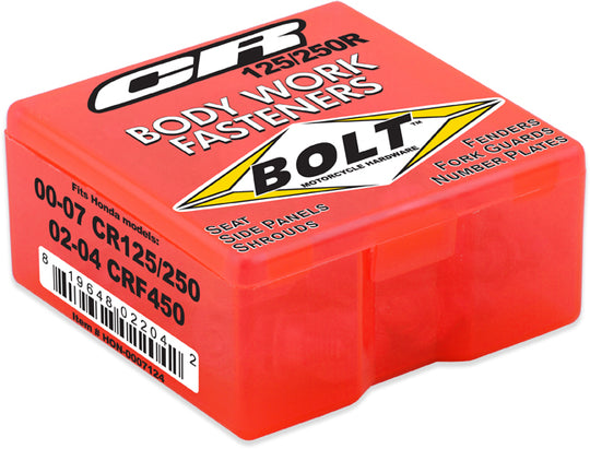 Bolt Full Body Work Fastener Kit HON-0007124