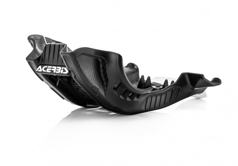 Acerbis Skid Plate - 19-22 KTM/Husq 250/350 SX-F/FC - Black/White