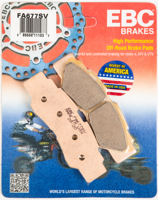 EBC Standard Brake Pads FA677SV Severe Duty SV