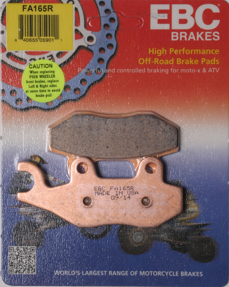 EBC Brake Pads FA165R Sintered R