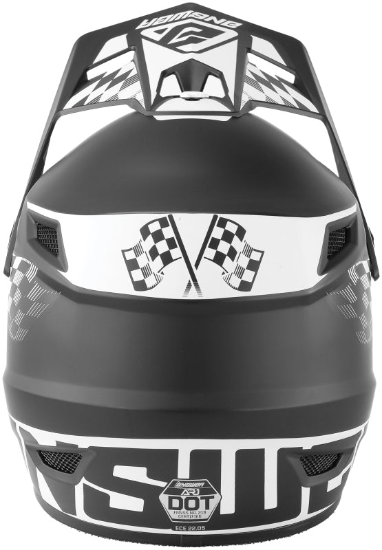 Answer AR1 Sweep Helmet Black/White