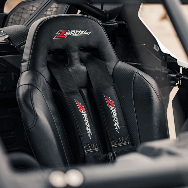 Z-Broz 5-Point Cam-Lock UTV Harness - SFI 16.1 - Black - 3 in