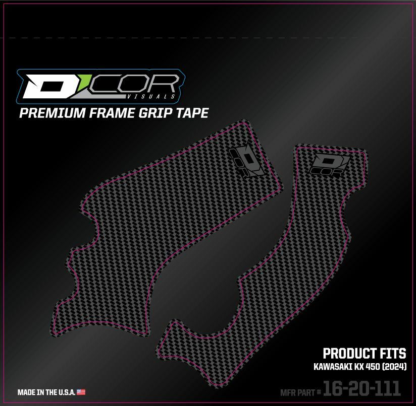 D-Cor Frame Grip Guard Decal Tape Grey (16-20-111)