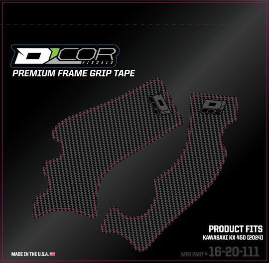 D-Cor Frame Grip Guard Decal Tape Grey (16-20-111)