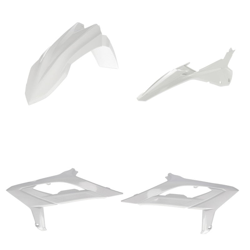Acerbis Plastic Kit - 2023 Beta RR 2T / RR 2T RC 125-480 - White