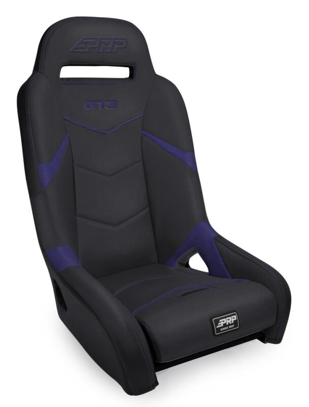 PRP Seats PRP GT3 Suspension Seat - Black/Purple - Can-Am/Kawasaki/Polaris