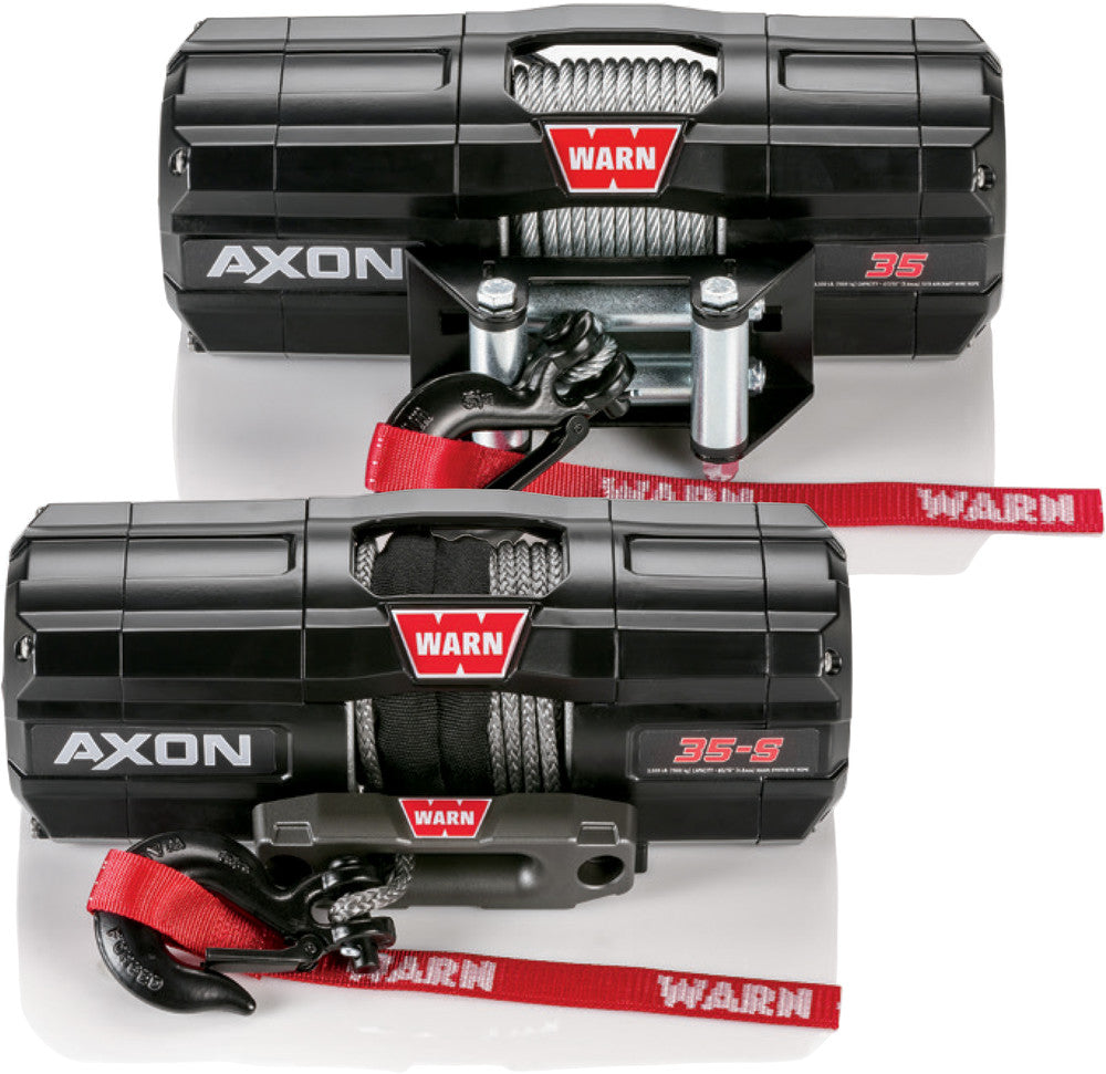 Warn AXON 3500 Wire Rope Winch - 3500 lb UTV / ATV