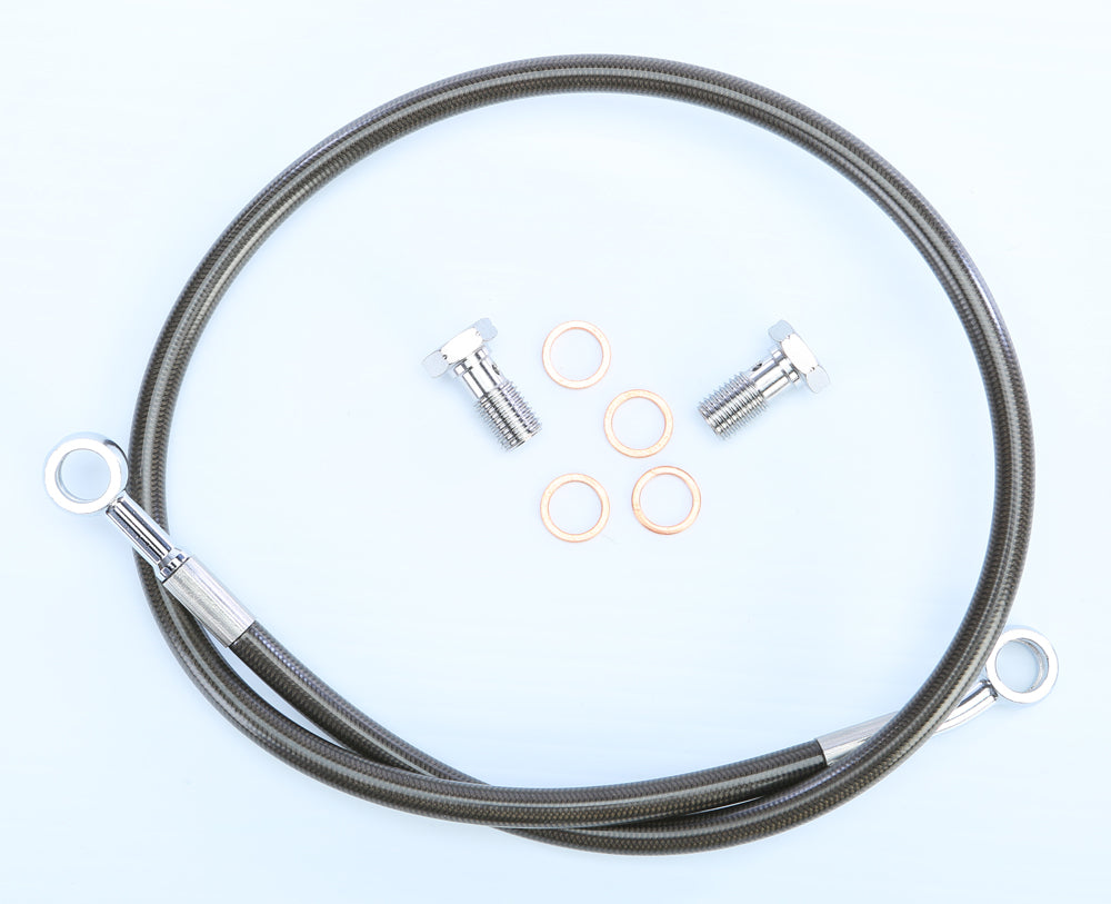 Streamline Rear Brake Line Kit Smoke +4 in