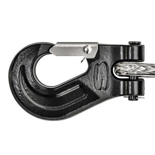 Superwinch SX 12000SR Synthetic Rope Winch - 12,000 lb - Graphite