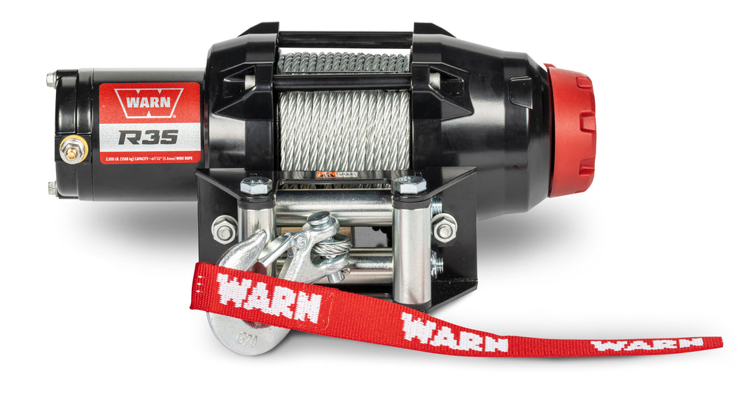 Warn R35 Winch - 3500 lb Steel Rope ATV / UTV