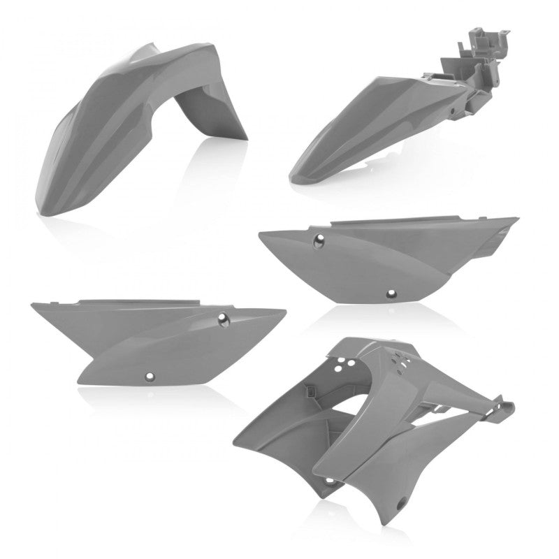 Acerbis Plastic Kit - 10+ Kawasaki KLX110/110L - Gray