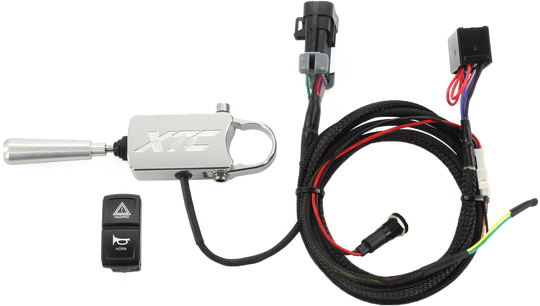 XTC Self-Canceling Turn Signal Kit with Billet Lever - Kawasaki