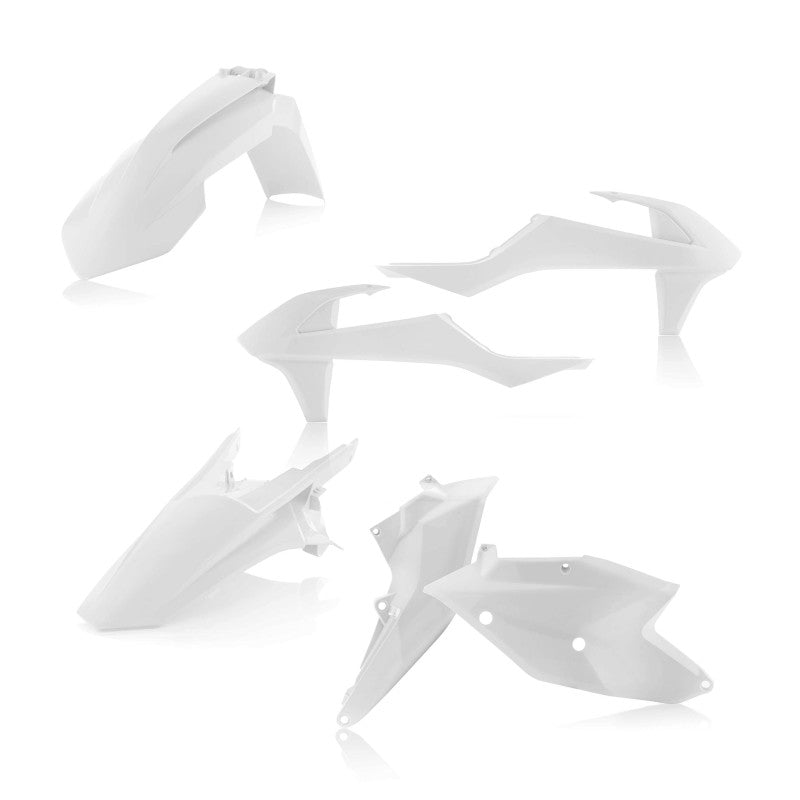 Acerbis Plastic Kit - 16-18 KTM SX/SX-F/XC-F 125-450 - White