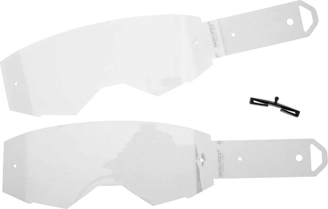 Fly Racing Goggle Laminate Tear-offs with Perimeter Seal - 7 Stack