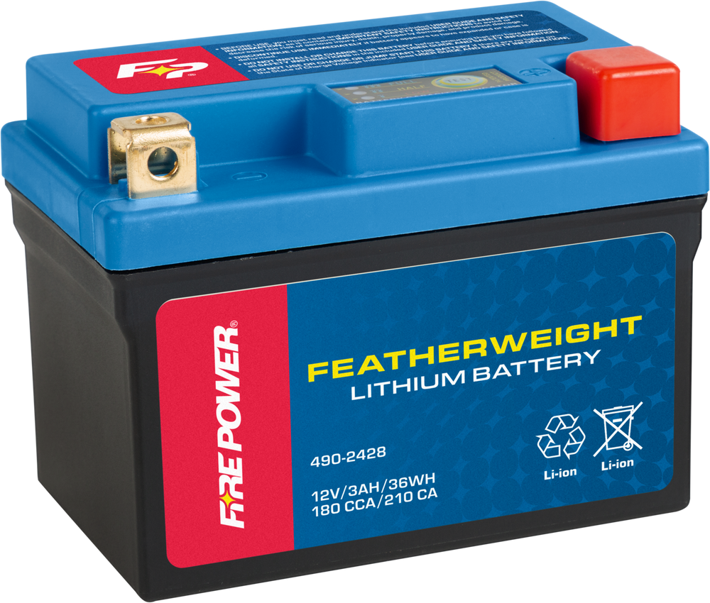 Fire Power Featherweight Lithium Battery 180 CCA HJTZ5SL-FPZ-B