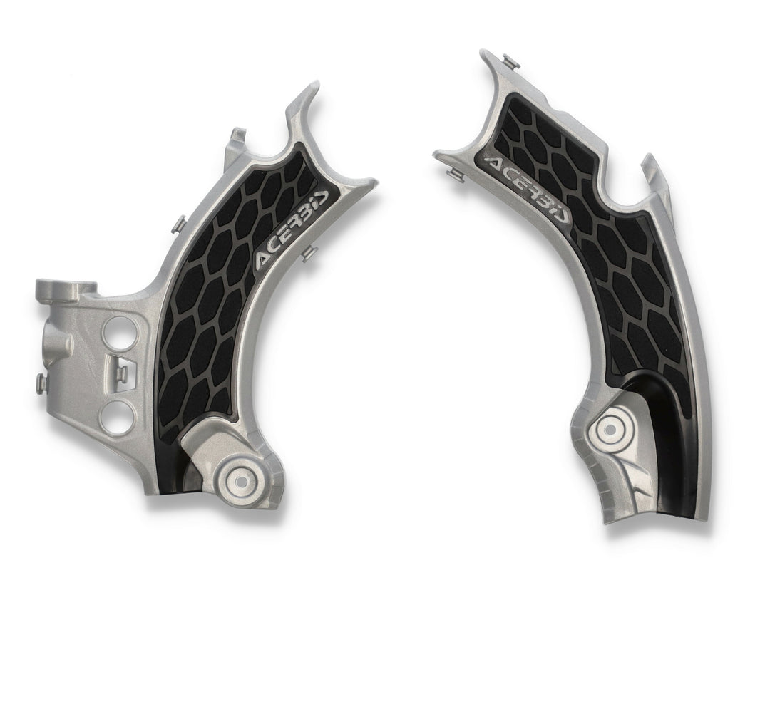 Acerbis X-Grip Frame Guard Silver/Black