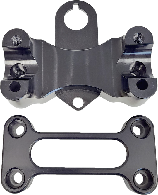 ModQuad Billet Phat Bar Handlebar Adapter - Yamaha Banshee / Raptor 700 - Yamaha Raptor 700 up to 2025