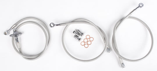 Streamline Front Brake Line Kit +2 in 3-Line