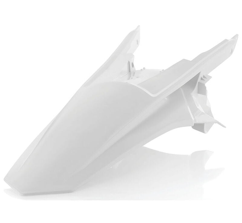 Acerbis Rear Fender - 16-18 KTM SX/SX-F/XC-F 125-450 - White