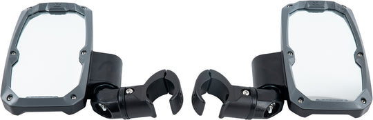 Seizmik Embark Side Mirrors - Pair - 1.75 to 2 in Round Tube ROPS