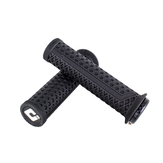 ODI Vans V2 Lock-On Grips - 135mm - Black / Black