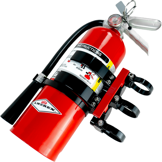 Axia Alloys Quick Release Fire Extinguisher Mount for 5 lb Amerex - Black