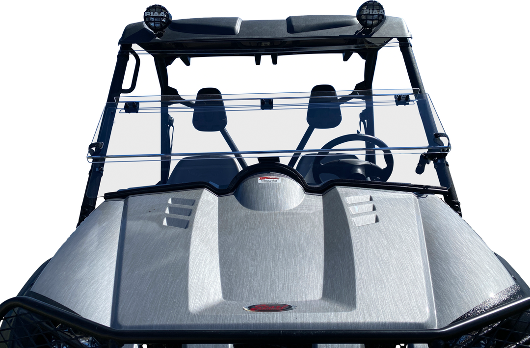 Open Trail Folding UTV Windshield - Yamaha Rhino