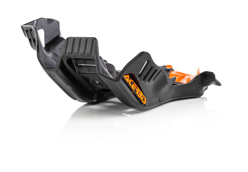 Acerbis Skid Plate - 19-22 KTM/Husq/GG 250-300 - Blk/16 Orange