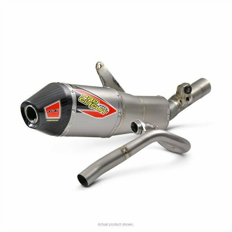 Pro Circuit Ti-6 Titanium Full System with Carbon Cap - Honda CRF250R/RX 2022-2026