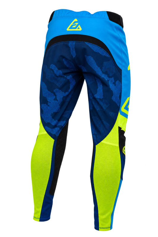 Answer LE Elite Camo Pants Cyan/Hyper Acid/Black