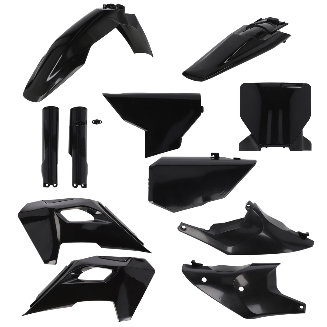 Acerbis Full Plastic Kit Kit- HUS Black (2986610001)