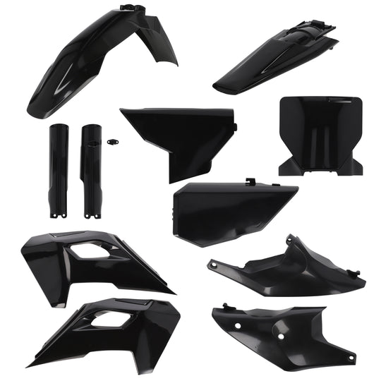 Acerbis Full Plastic Kit Kit- HUS Black (2986610001)