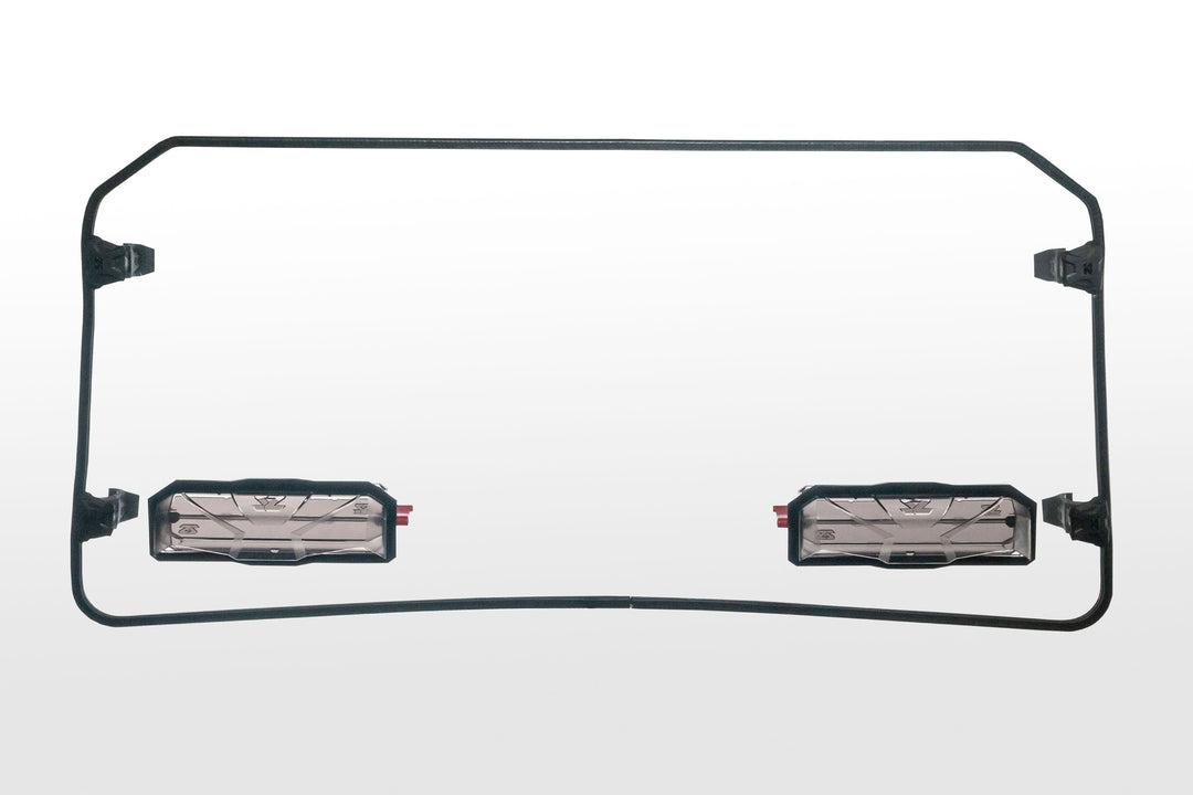 Seizmik Vented UTV Windshield - Polaris Ranger / RZR - Ranger Full Size Pro-Fit Uncoated 2014-2025
