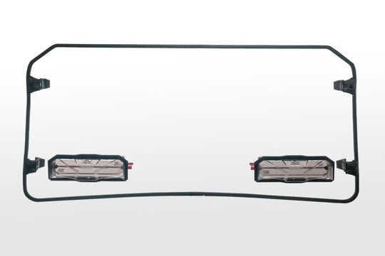 Seizmik Vented UTV Windshield - Polaris Ranger / RZR - Ranger Full Size Pro-Fit Uncoated 2014-2025