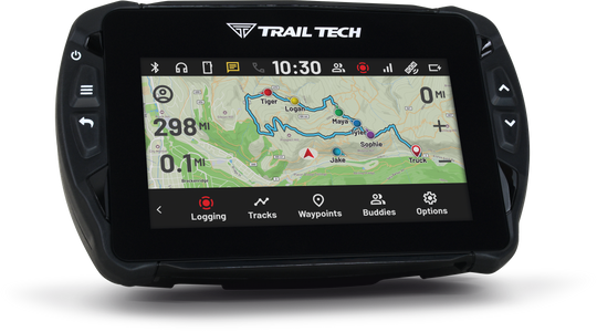Trail Tech Voyager Pro4 GPS Kit - Tach / Maps / Music - SNOW Kit (Water-Cooled Temp Sensor)