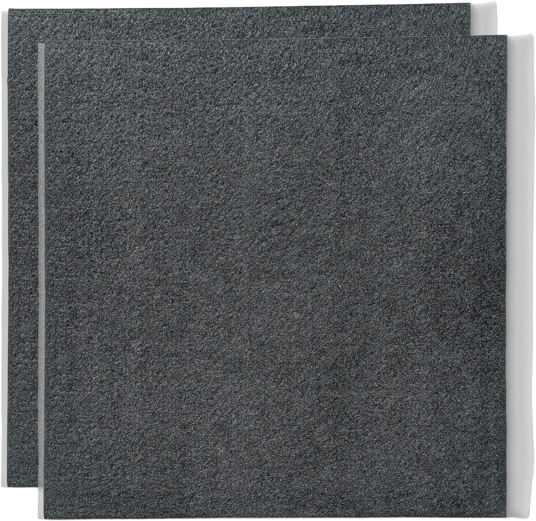 DEI Boom Mat Acoustic Tiles - 17 x 18 in Sound Deadening Sheets - 2 Pack (4.25 sq ft)