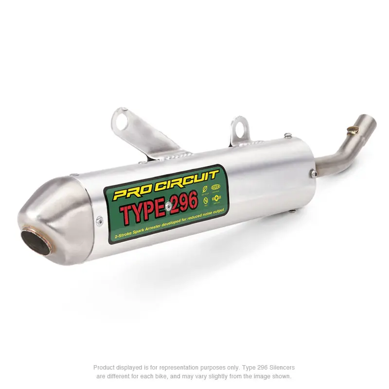 Pro Circuit Type 296 Spark Arrestor Silencer - Kawasaki KX327/X 2027