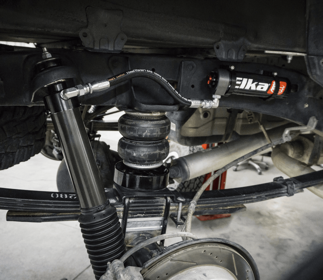 Elka 2.5 DC RESERVOIR FRONT & REAR SHOCKS KIT for TOYOTA TUNDRA, 2022 to 2023 (0 in. to 2 in. lift) - Dune Goons