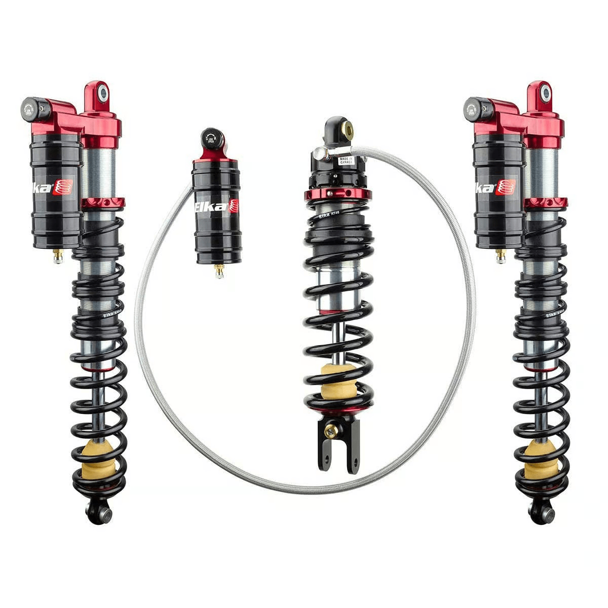 Elka LEGACY SERIES FRONT & REAR KIT SHOCKS for YAMAHA RAPTOR 250, 2006 to 2020 - Dune Goons